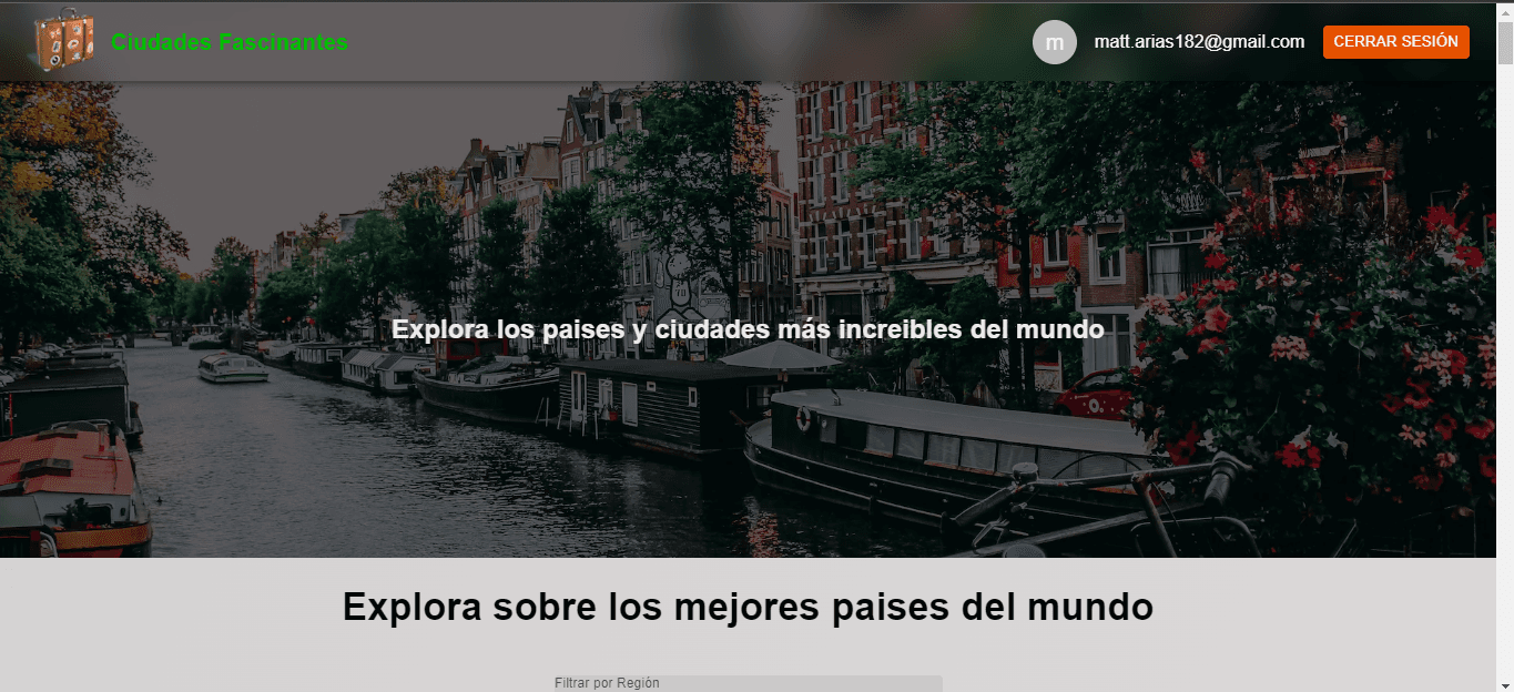Ciudades Fascinantes App